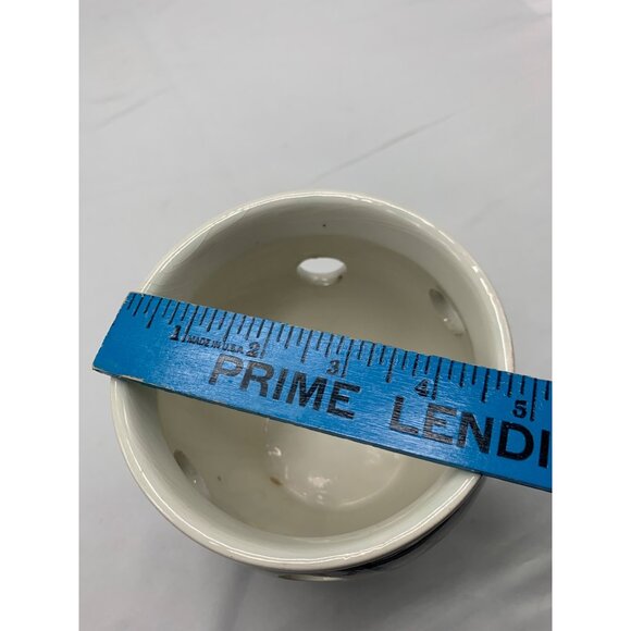 Delft Bulb pot Blue Holland Jumbo Flowerpot Handpainted Porcelain Windmill - Picture 3 of 9